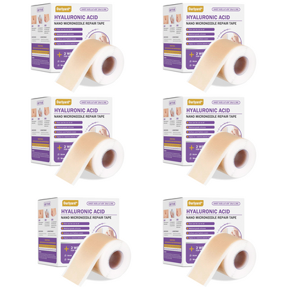 ✅ FDA Approved | Ourlyard® Hyaluronic Acid Nano Microneedle Repair Tape🗽✨(Effective in fading various types of scars, including surgical scars, burn scars, acne scars, and stretch marks, while improving uneven skin tone and skin imperfections.)