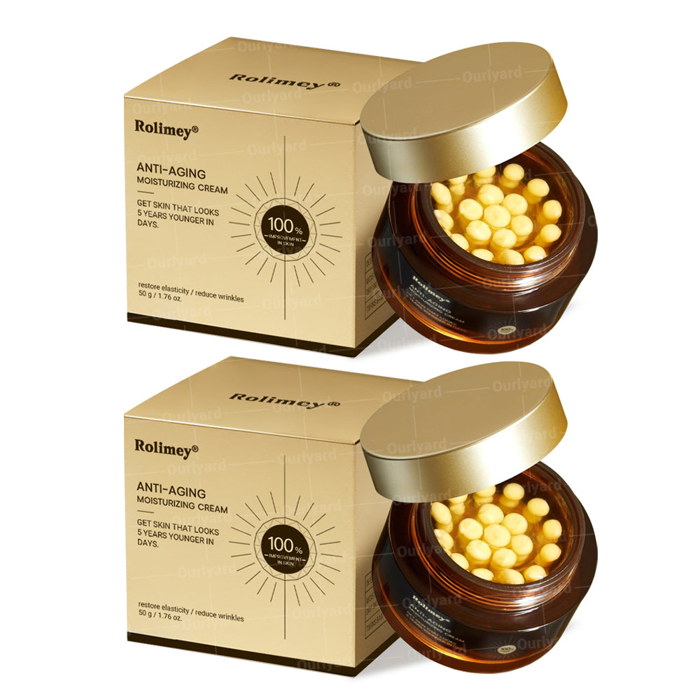 ✅Official Store |🗽👨‍⚕️Rolimey® Anti-Aging Moisturizing Cream with Hyaluronic Acid, Retinol & Collagen – For Face, Neck, Décolleté & Legs – Made in United States – Day & Night Use