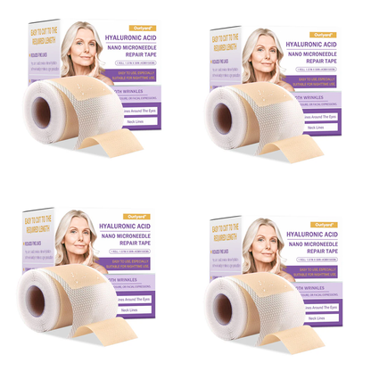 ✅Official Store | Ourlyard® Hyaluronic Acid Nano Microneedle Repair Tape 🦘❤️(Repairs wrinkles, fine lines, skin laxity, etc., suitable for multiple areas such as the face, hands, abdomen, legs – 1.6 inch x 59 inch roll)