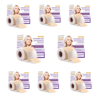 ✅Official Store | Ourlyard® Hyaluronic Acid Nano Microneedle Repair Tape 🦘✴️(Repairs wrinkles, fine lines, skin laxity, etc., suitable for multiple areas such as the face, hands, abdomen, legs – 1.6 inch x 59 inch roll)
